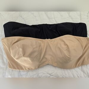 Lilyette By Bali Strapless Bras Lot Of 2